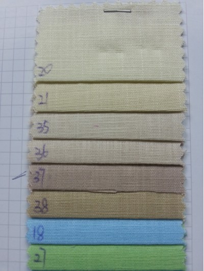 GZ-JCH 高品質麻竹節彈力 97%C 3%SP  150CM JA042 細節-5